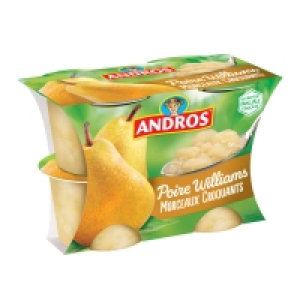 Compote - Poire Williams - Avec morceaux croquants - 4 pots 4x100g 2.97 €