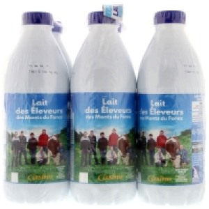 Lait demi-écrémé du Forez 6x1l 8.29 €
