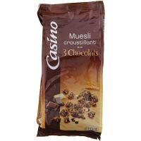 Spar Casino Muesli croustillant aux 3 chocolats 500g