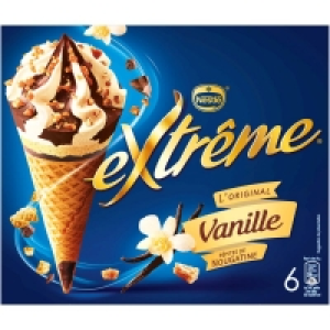 Extreme Loriginal - Cônes glacés - Vanille avec pépites de nougatine - x6 437