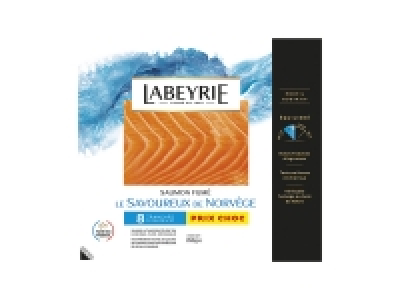 Labeyrie saumon fumé de Norvège 8.49 €