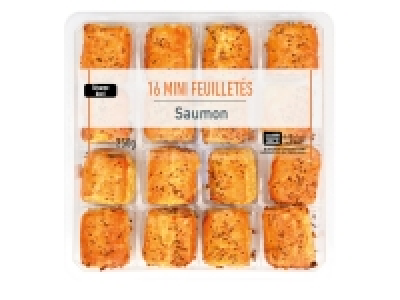 Lidl  16 feuilletés au saumon