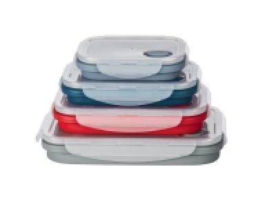 Lidl  Boîtes de conservation pliables en silicone