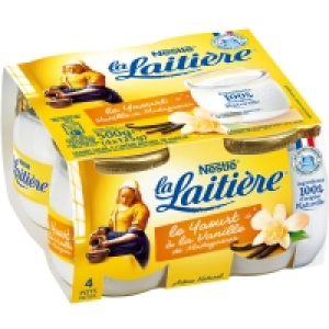 Yaourt au lait entier à la vanille - 4 pots 4x125g 2.28 €