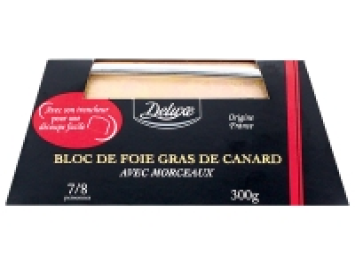 Bloc de foie gras de canard avec morceaux 11.99 €