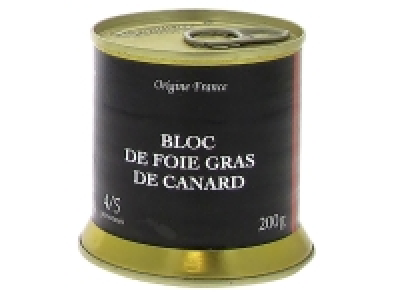 Bloc de foie gras de canard 4.69 €