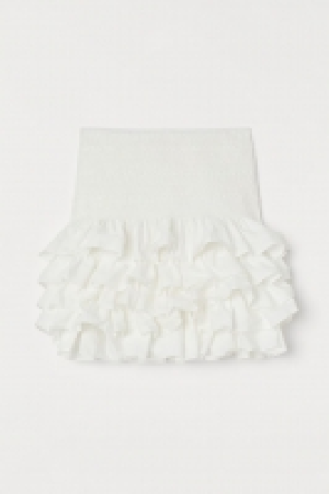 Jupe volantée en coton 17.99 €