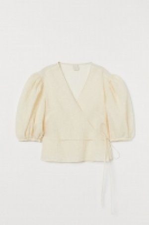 Blouse croisée à effet froissé 12.99 €