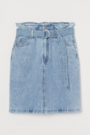 Jupe paper bag en denim 19.99 €