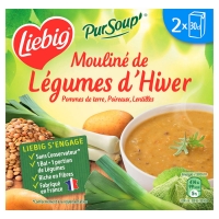 Spar Liebig Mouliné de légumes dhiver - Brique - Pommes de terre, poireaux, lenti