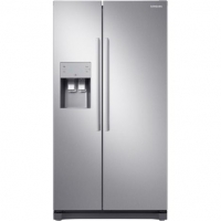 Auchan Samsung SAMSUNG Réfrigérateur américain RS50N3503SA, 501 L, Froid ventilé