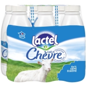 Lait demi-écrémé de chèvre 6x1L 15.90 €