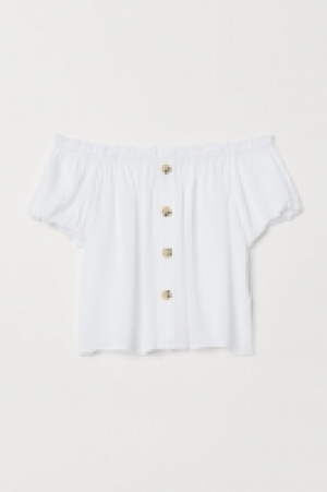 Blouse épaules nues courte 8.99 €
