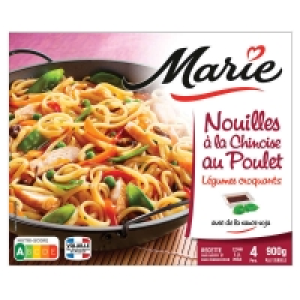 Poulet aux nouilles chinoises et légumes croquants 900g 7.95 €
