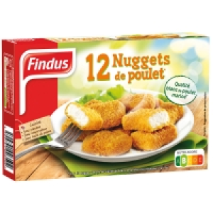 Nuggets de poulet - Qualité blanc de poulet - x12 250g 4.45 €