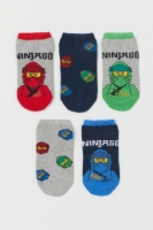 Socquettes, lot de 5 paires 3.99 €