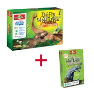 SÉlection Oxybul Lot Jeu de société Défis nature Le grand jeu Dinosaures et Jeu de cart