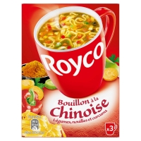 Spar Royco Autour du monde - Bouillon à la chinoise - Légumes - Nouilles chinoise