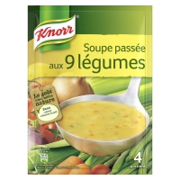 Spar Knorr Soupe passée aux 9 légumes 105g