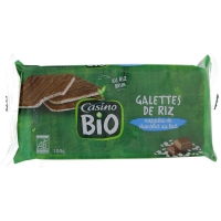 Spar Casino Bio Galette - Riz - Chocolat lait - Biologique 100g