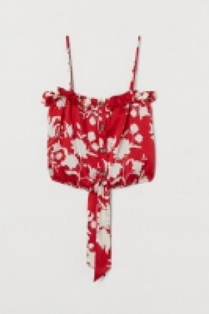 HM  Blouse à nouer en satin