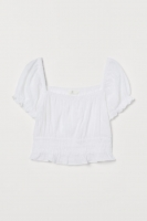 Top en coton smocké 9.99 €