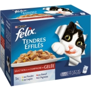 Tendre effilés - Effilés en gelée pour chat - Poulet - lapin - buf - a 5.88 €