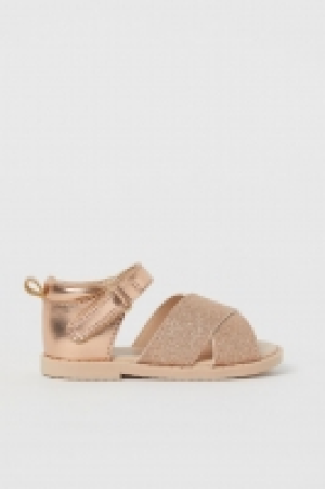 HM  Sandales pailletées