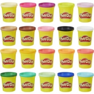 Auchan Play Doh PLAY-DOH Pack de 20 pots de pâte à modeler