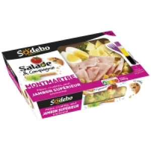 Sodebo Salade pates uf salade jambon 320g