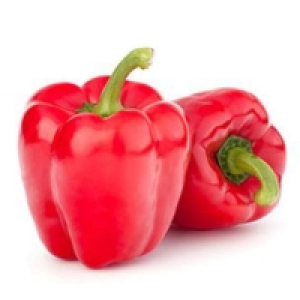 Poivron rouge - Variété clovis - Cat. 1 - Cal. 80/100 De 800g à 1kg Va 4.99 €