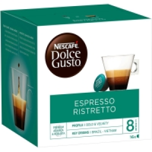 Espresso Ristretto - 16 Capsules Plastique - Intensité 8 - Premium Ara 5.22 €
