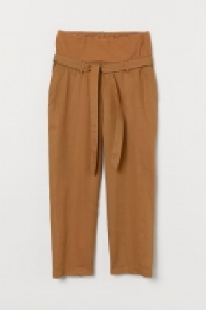 HM  MAMA Pantalon en lin mélangé