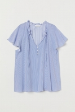 HM  Blouse avec manches papillon