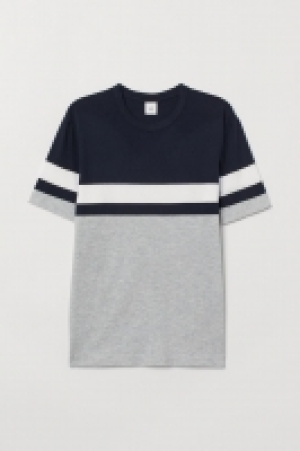 HM  T-shirt color block