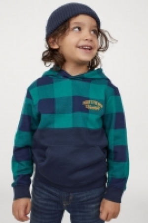 HM  Hoodie en coton mélangé