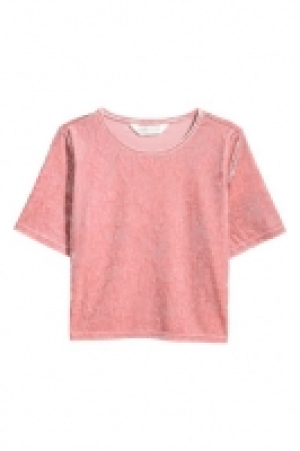 Crop top en velours 2.99 €