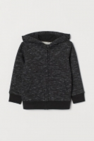 HM  Hoodie zippé en coton mélangé