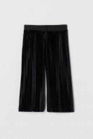 HM  Pantalon en velours plissé