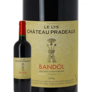 Auchan  Château Pradeaux Bandol Cuvée Le Lys Rouge 2014