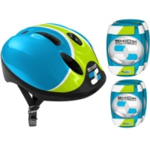 SKIDS CONTROL Set de protection : Casque + Coudières/Genouillères Bleu 29.90 €