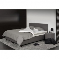 Auchan Prestige Collection PRESTIGE COLLECTION Lit boxspring: matelas ressorts + 2 sommiers + têt