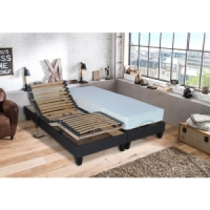 Auchan  Lit relaxation électrique TPR SOFT - Couchage 180x200 cm - Fabrication