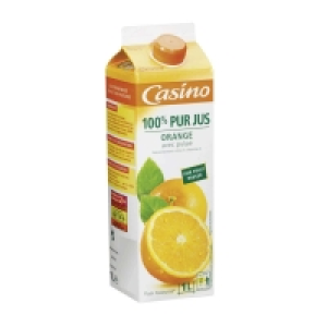 Jus dorange - Avec pulpe - 100% pur jus 1l Fabricant: Service Consomm 2.66 €