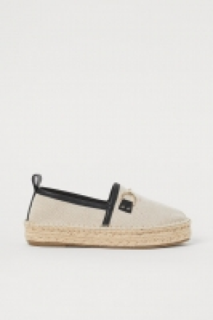 Espadrilles en toile de coton 29.99 €