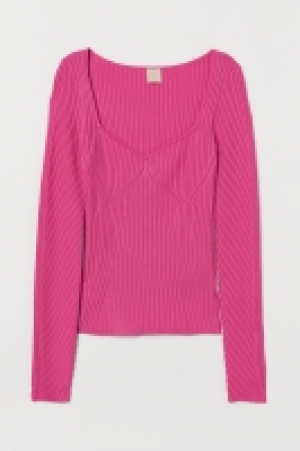 Pull en maille côtelée 39.99 €