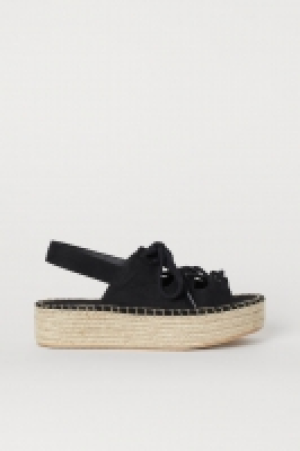 HM  Espadrilles à plateau