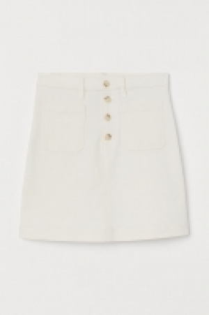 Jupe en twill de coton 24.99 €