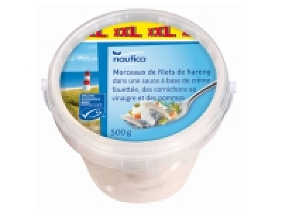 Bouchées de hareng MSC à la crème et au concombre 2.19 €