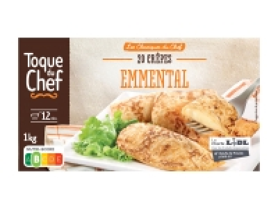 20 crêpes emmental 2.29 €